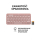 Logitech K380s Pebble Keys 2 różowy - 1172753 - zdjęcie 14
